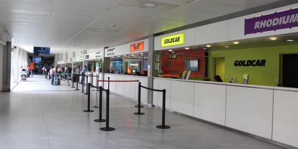 Bordeaux Airport Car Hire Desks