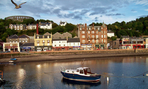 Scotland Harbour Scene