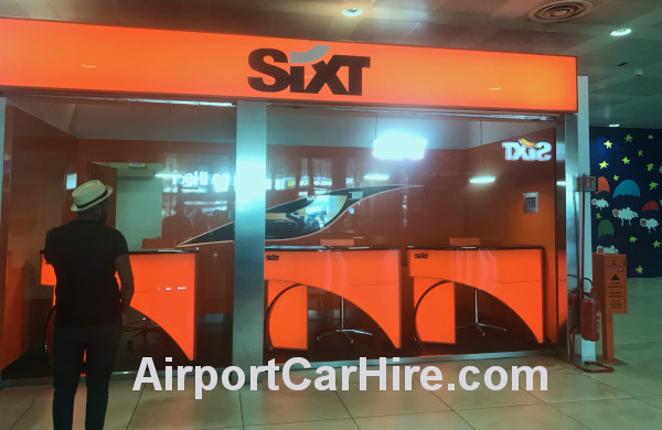 Sixt Car Hire Desk Palermo Airport Sicily